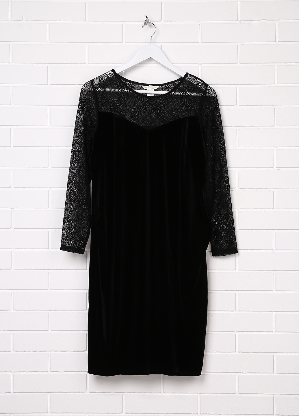 Чорна кежуал плаття для вагітних без підкладу H&M однотонна