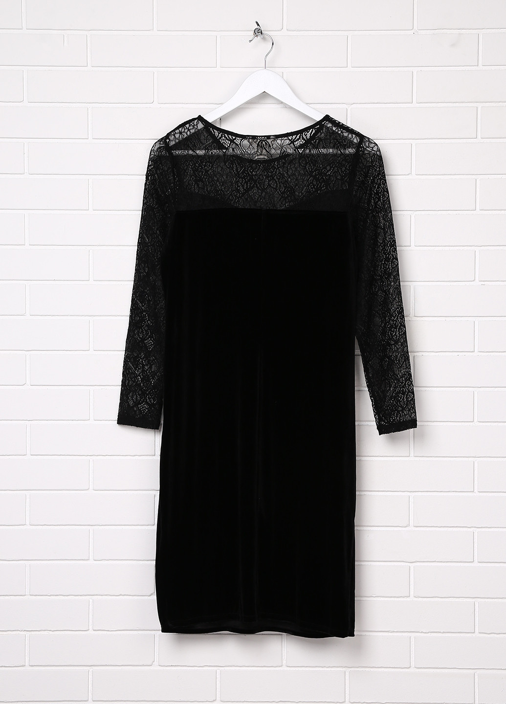 Черное кэжуал платье для беременных H&M однотонное