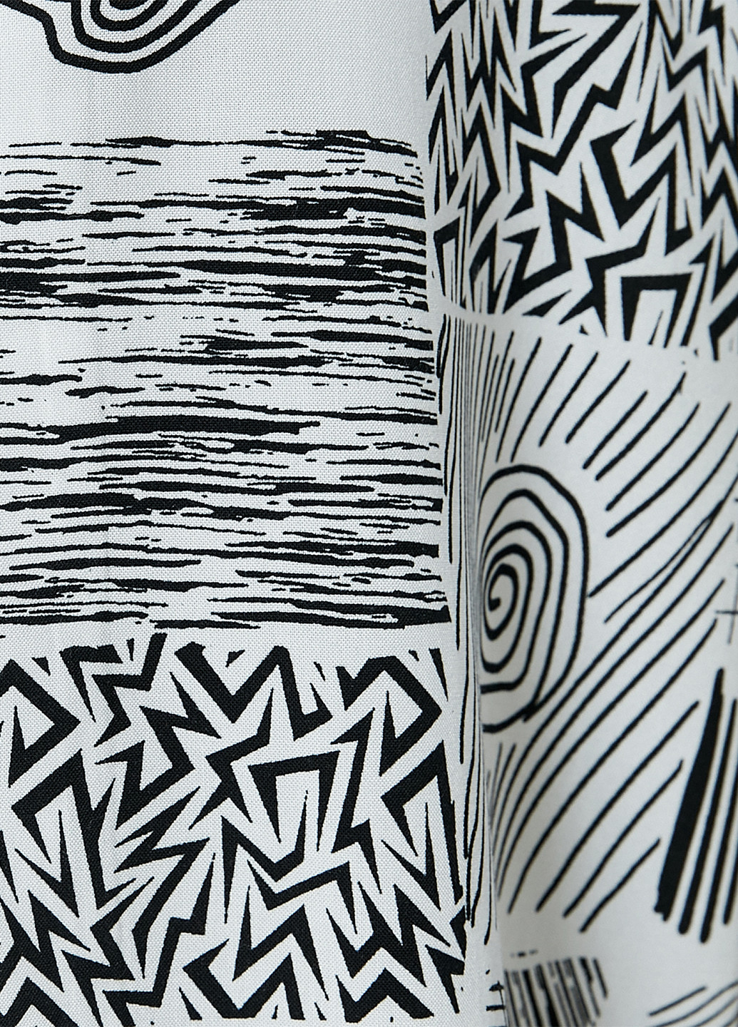 Белая кэжуал рубашка с рисунком KOTON