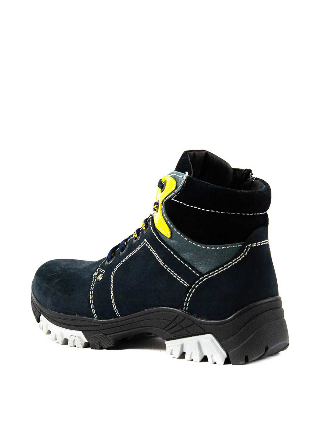 Темно-синие кэжуал зимние ботинки Alexandro