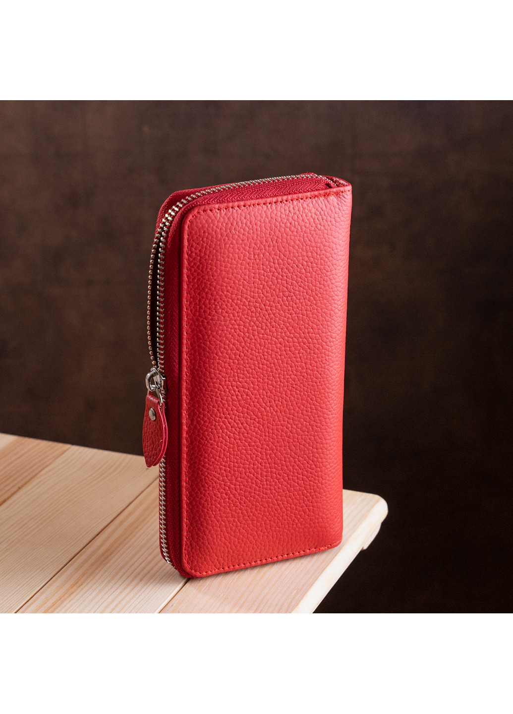 Жіночий шкіряний гаманець-клатч 9х18,5 см st leather (229460252)