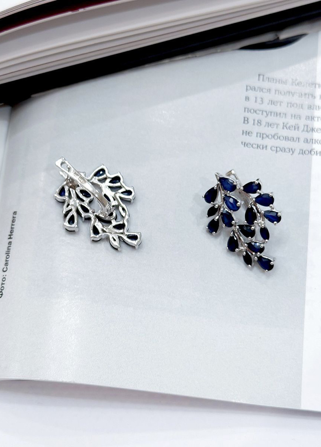 Сережки Silver Flame (301048254)