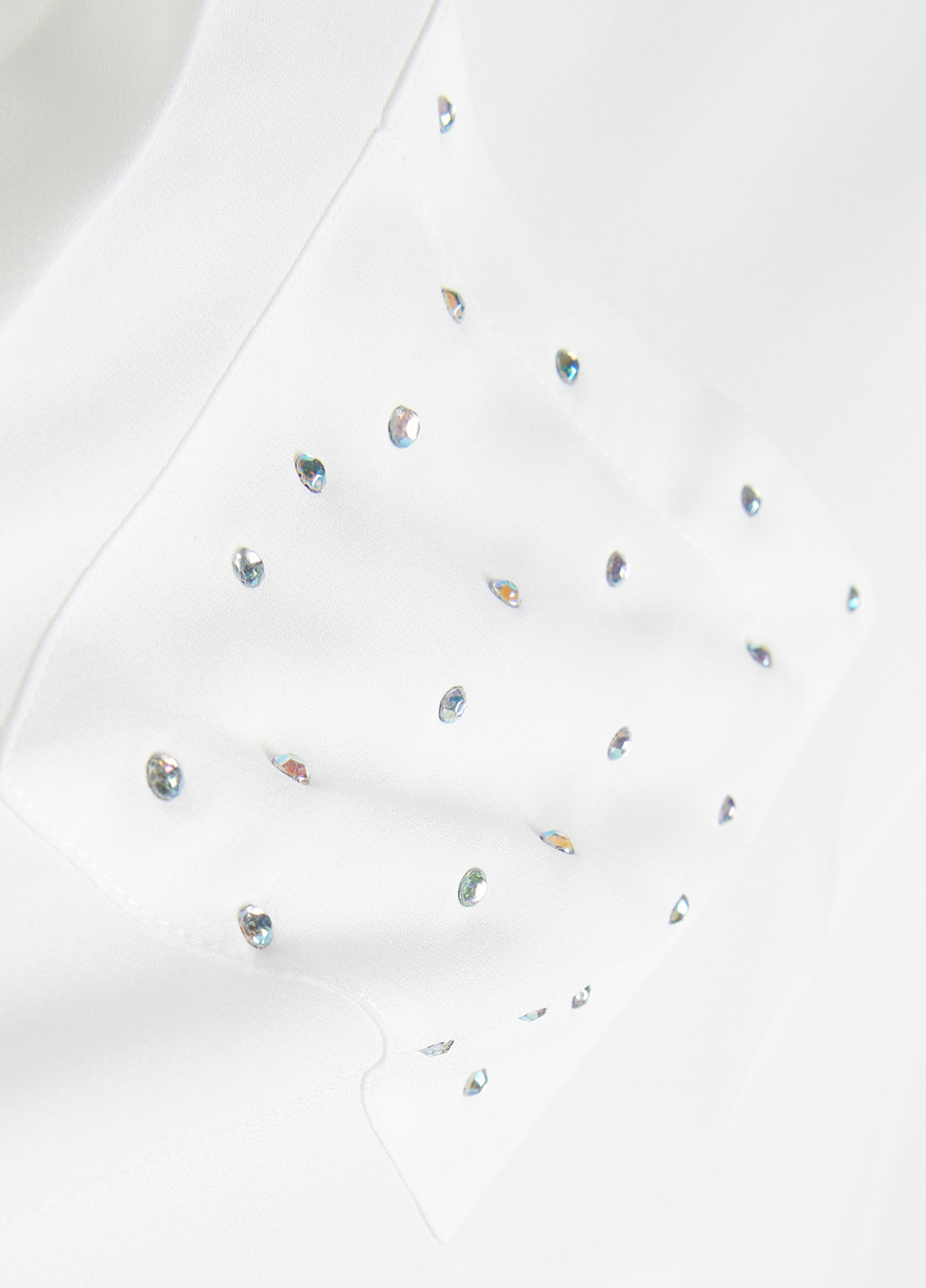 Белая классическая, кэжуал рубашка однотонная Reserved