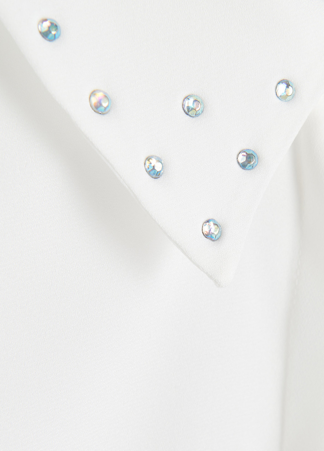 Белая классическая, кэжуал рубашка однотонная Reserved