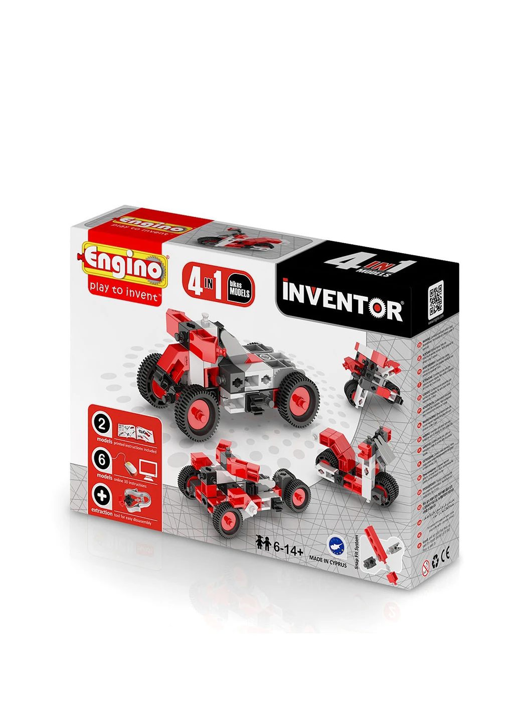 Конструктор серии INVENTOR 4 в 1 - Мотоциклы Engino (17690522)