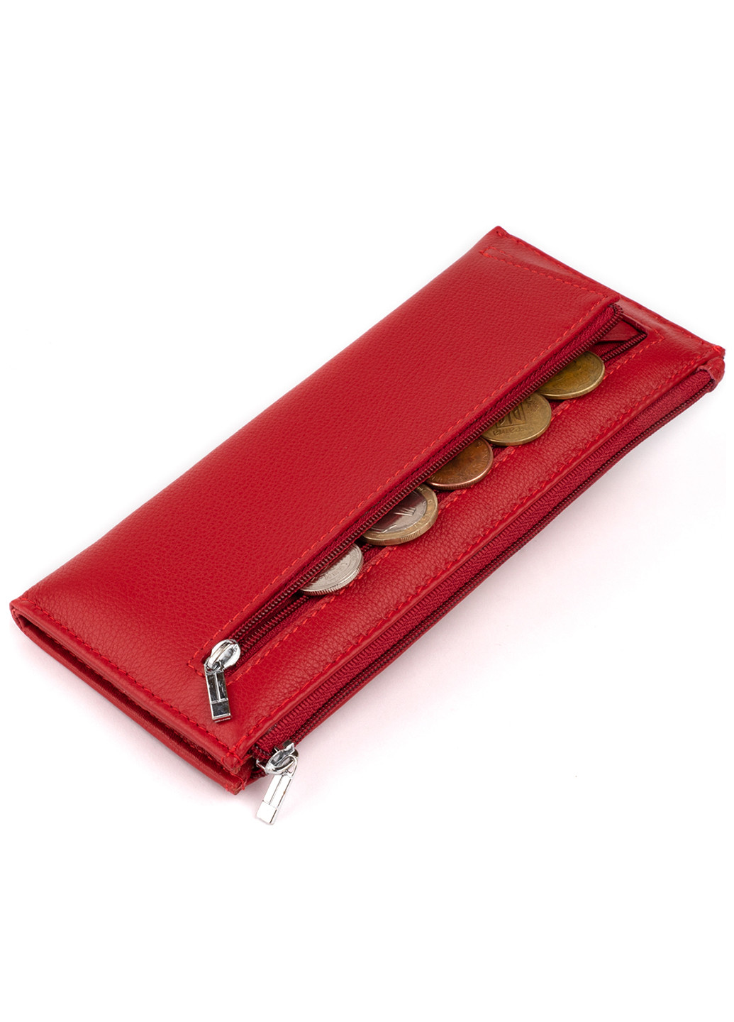 Жіночий шкіряний гаманець 19х9,5х2,5 см st leather (252126776)