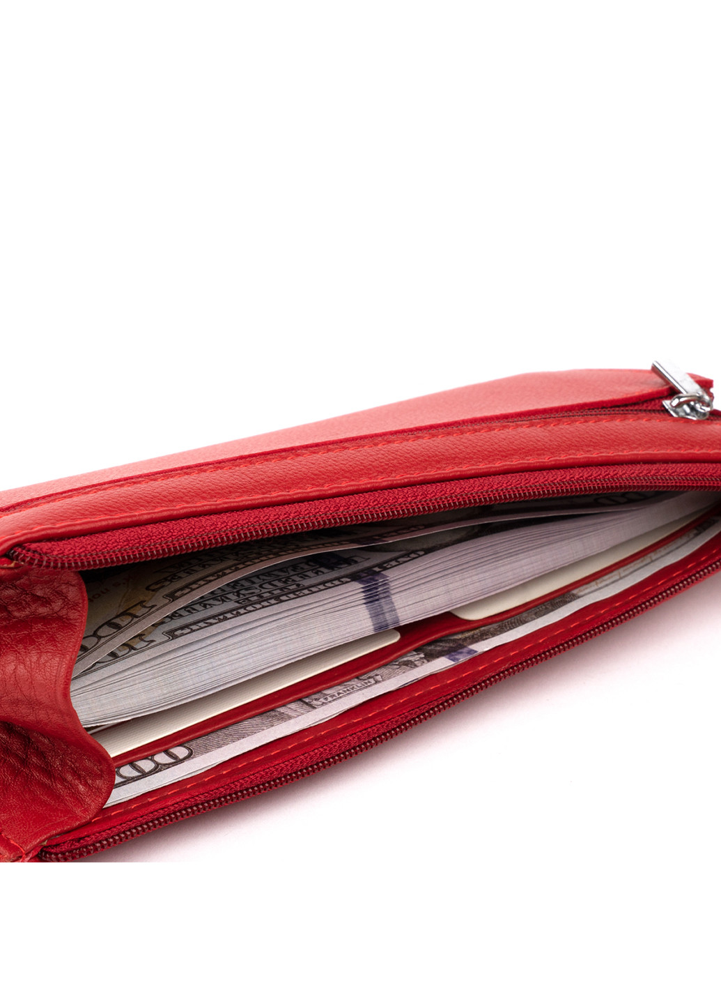 Жіночий шкіряний гаманець 19х9,5х2,5 см st leather (252126776)