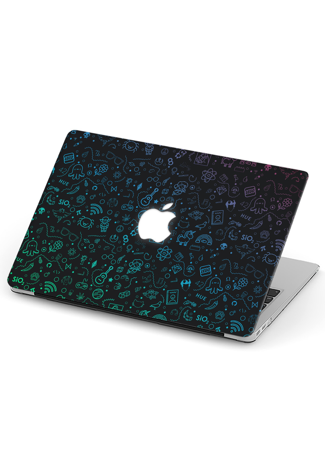 Чехол пластиковый для Apple MacBook Air 11 A1465 / A1370 Паттерн Лего (Lego pattern) (6349-2550) MobiPrint (218858947)