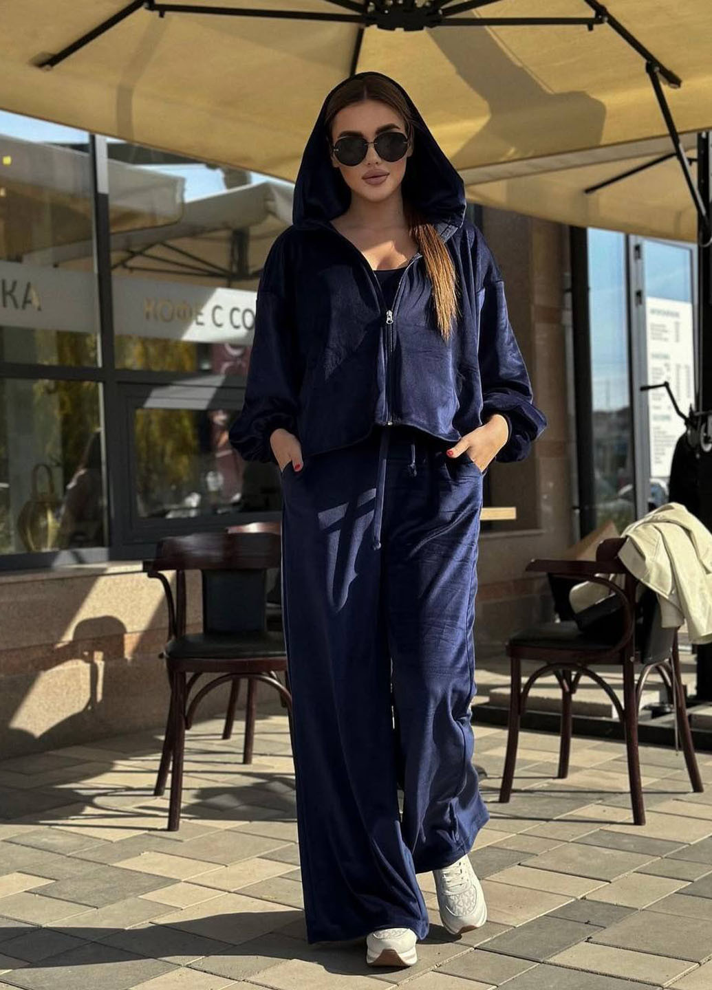 Костюм (толстовка, топ, штани) No Brand (358867271)