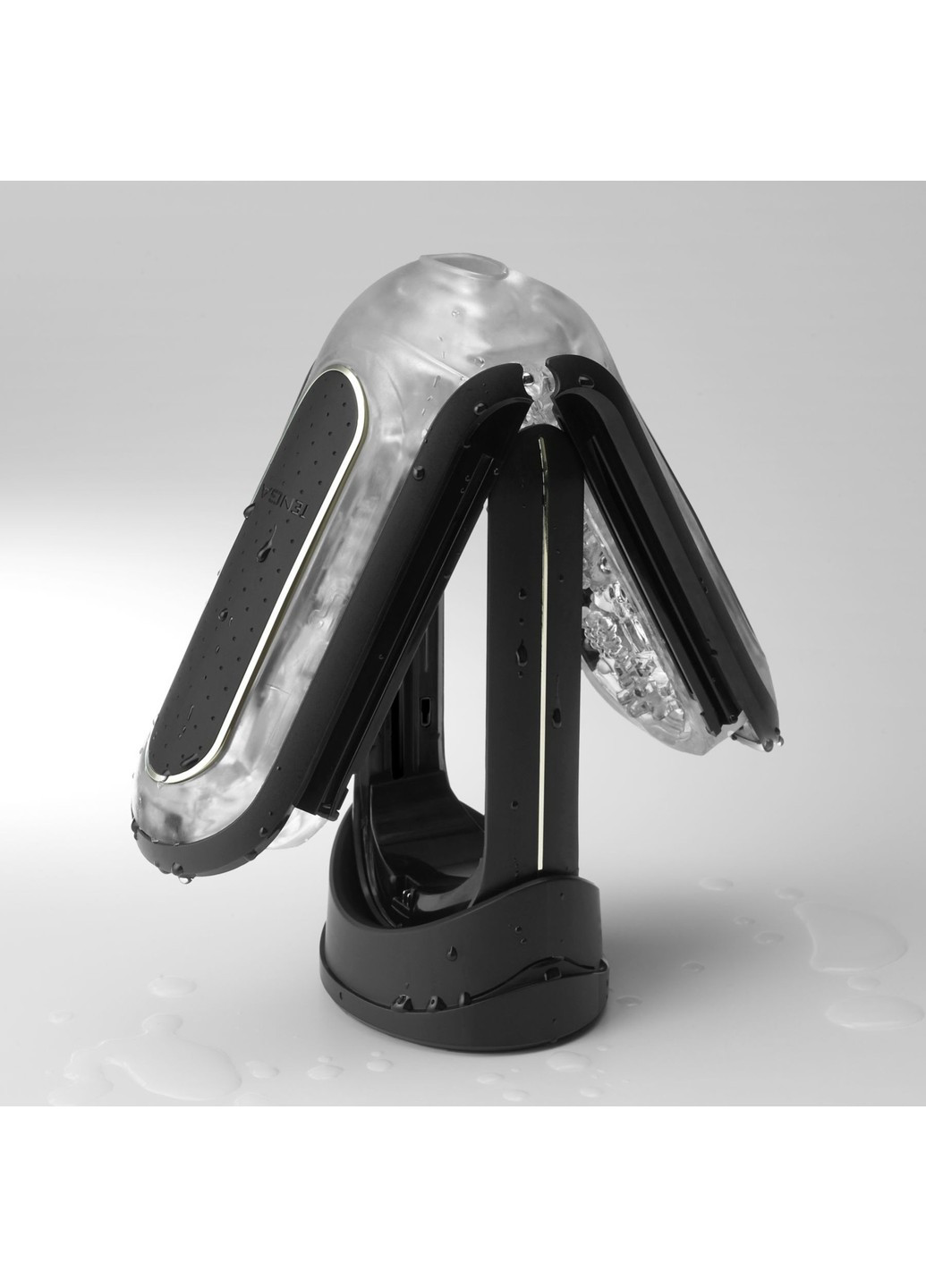 Мастурбатор Flip Zero Electronic Vibration Black, изменяемая интенсивность, раскладной Tenga (254583473)