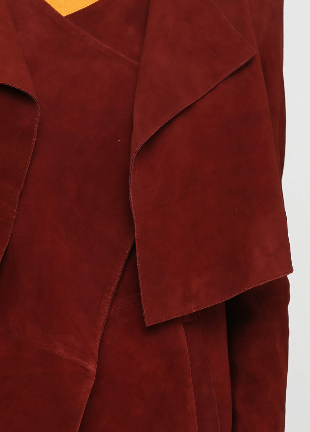 Коричневий демісезонний комплект шкіряний (жилет, болеро) Vero Moda