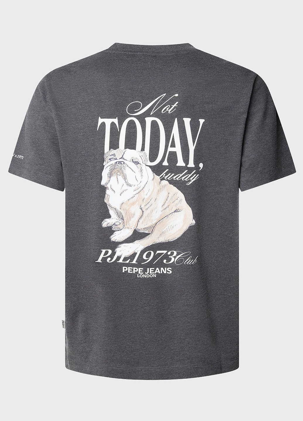 Сіра футболка Pepe Jeans