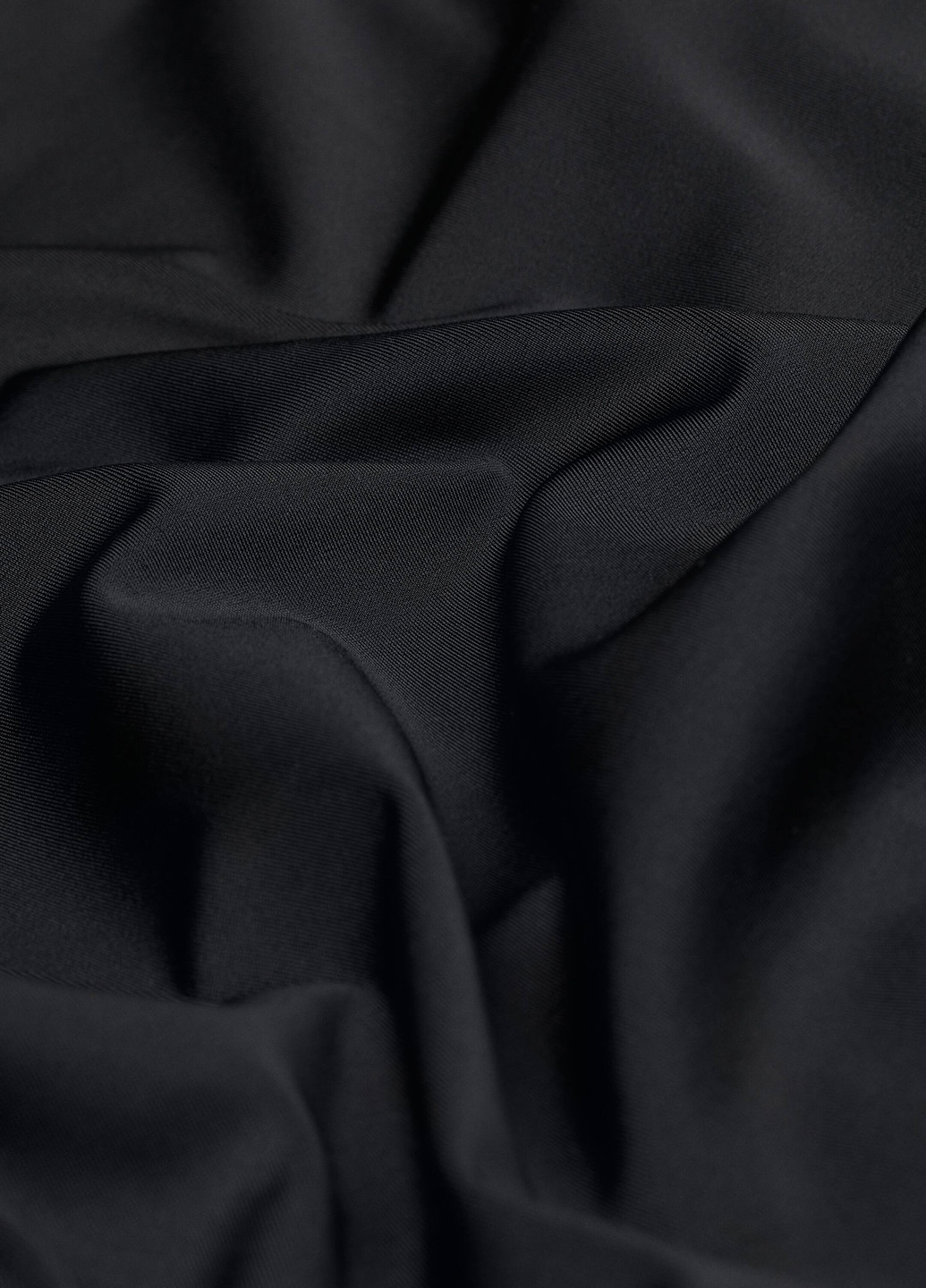 Черный летний купальник слитный H&M