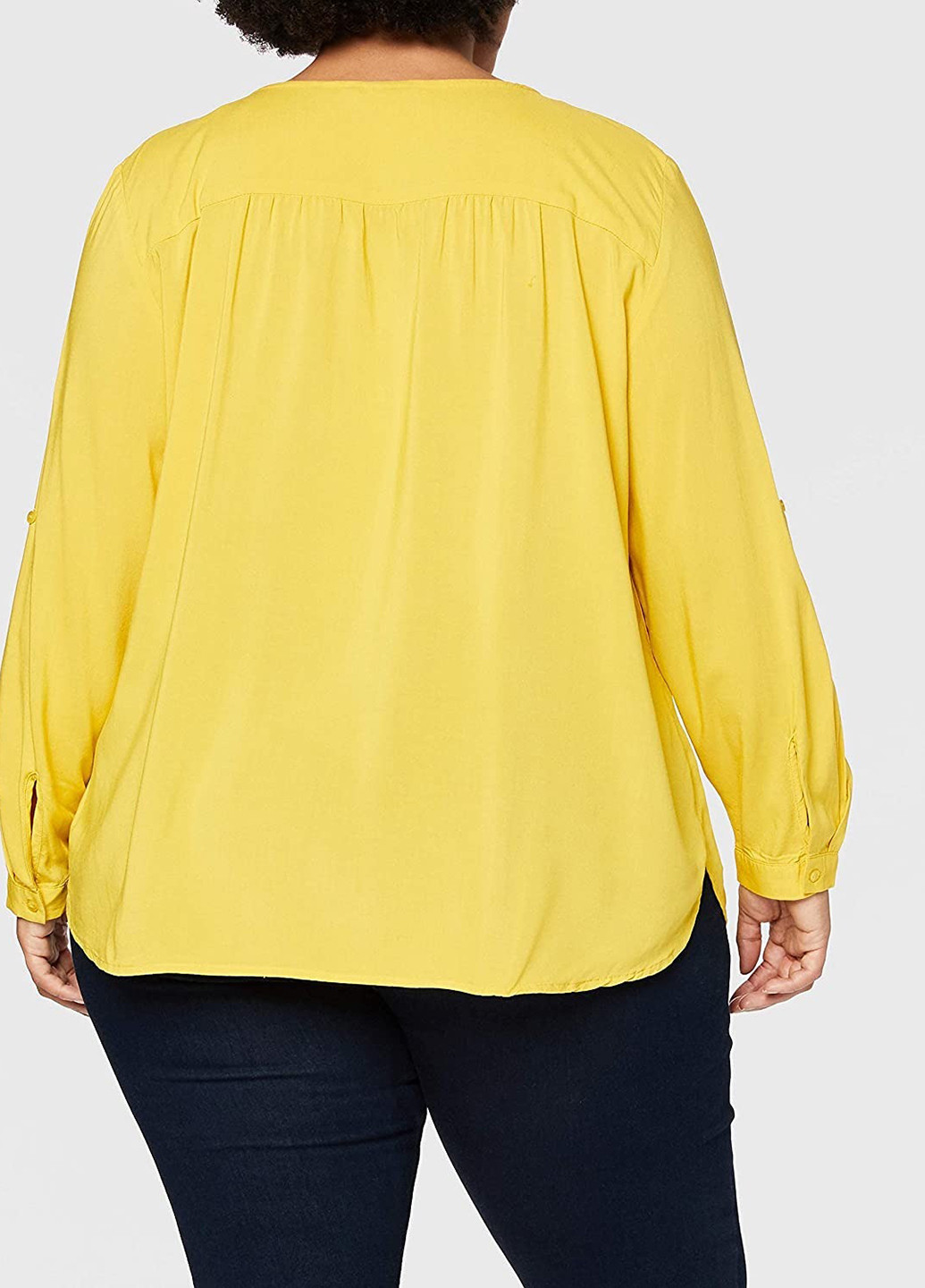 Жовта демісезонна блузка Tom Tailor