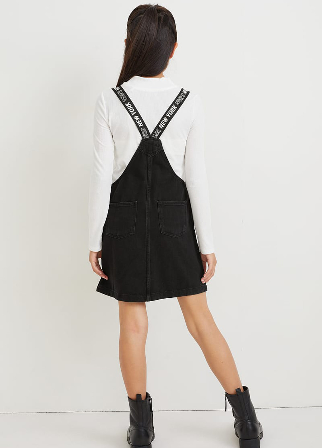 Демисезонный сарафан C&A однотонный