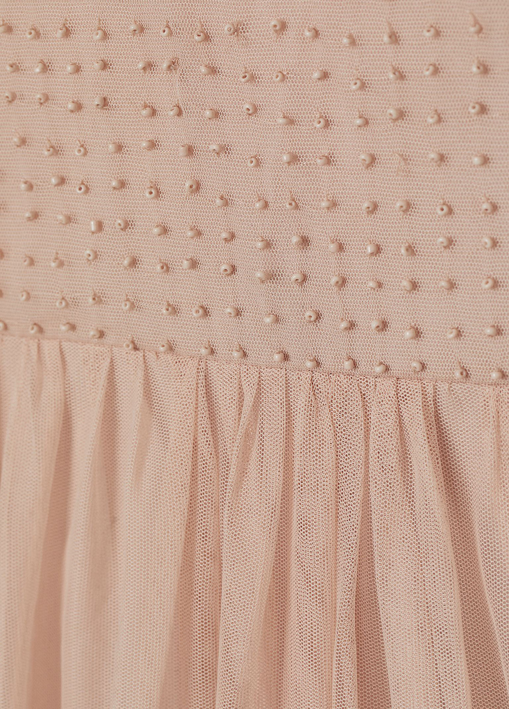 Пудровое кэжуал платье H&M