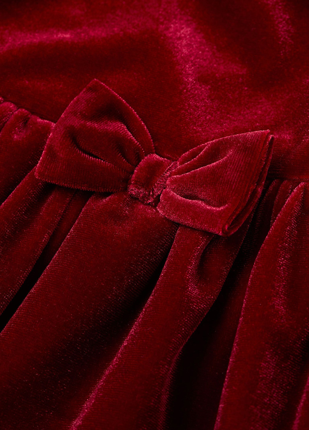 Тёмно-красное платье H&M (277812068)