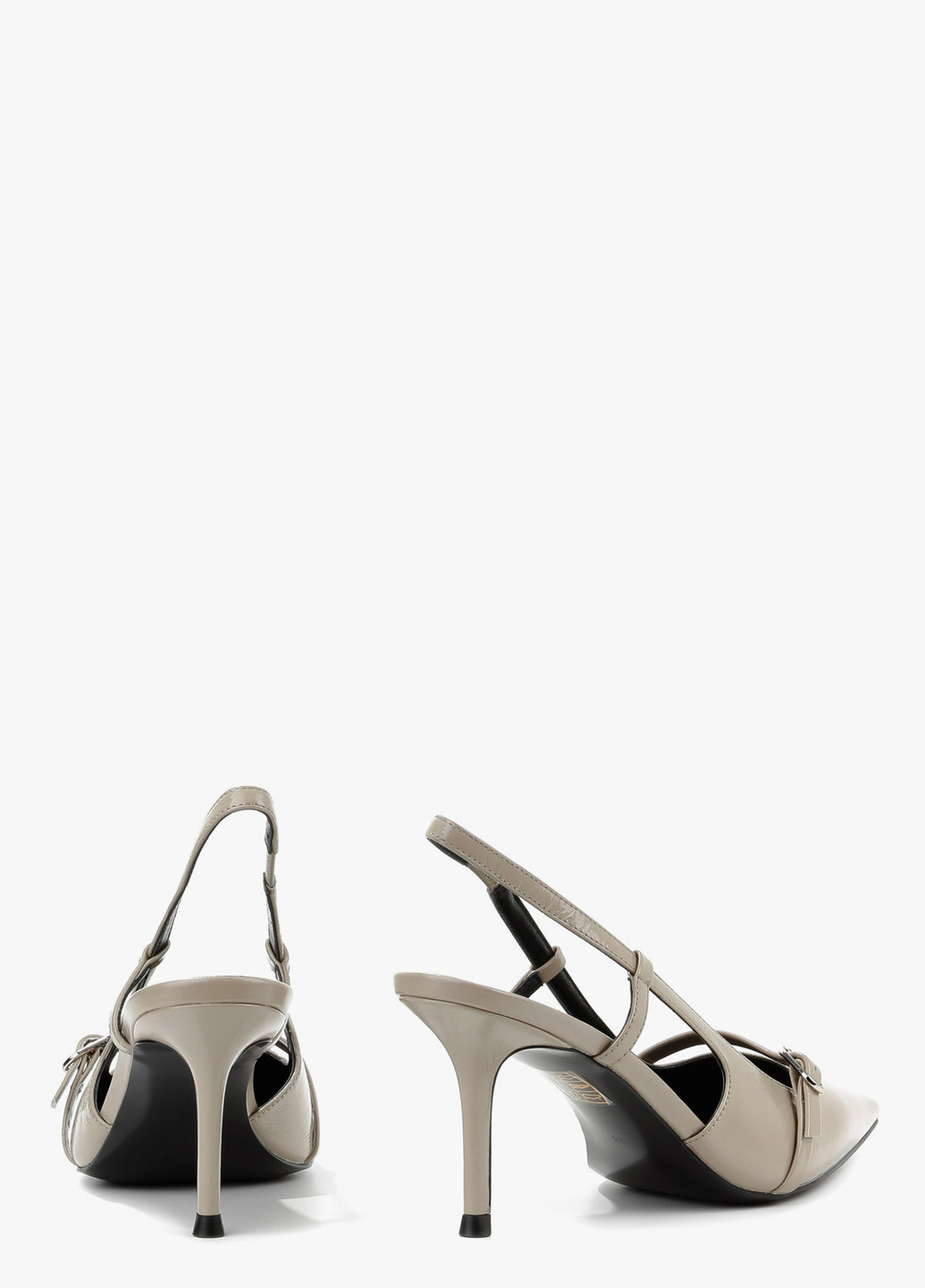 Le'BERDES Туфлі слінгбекі хакі з натуральна шкіра, україна — літо (322646273)