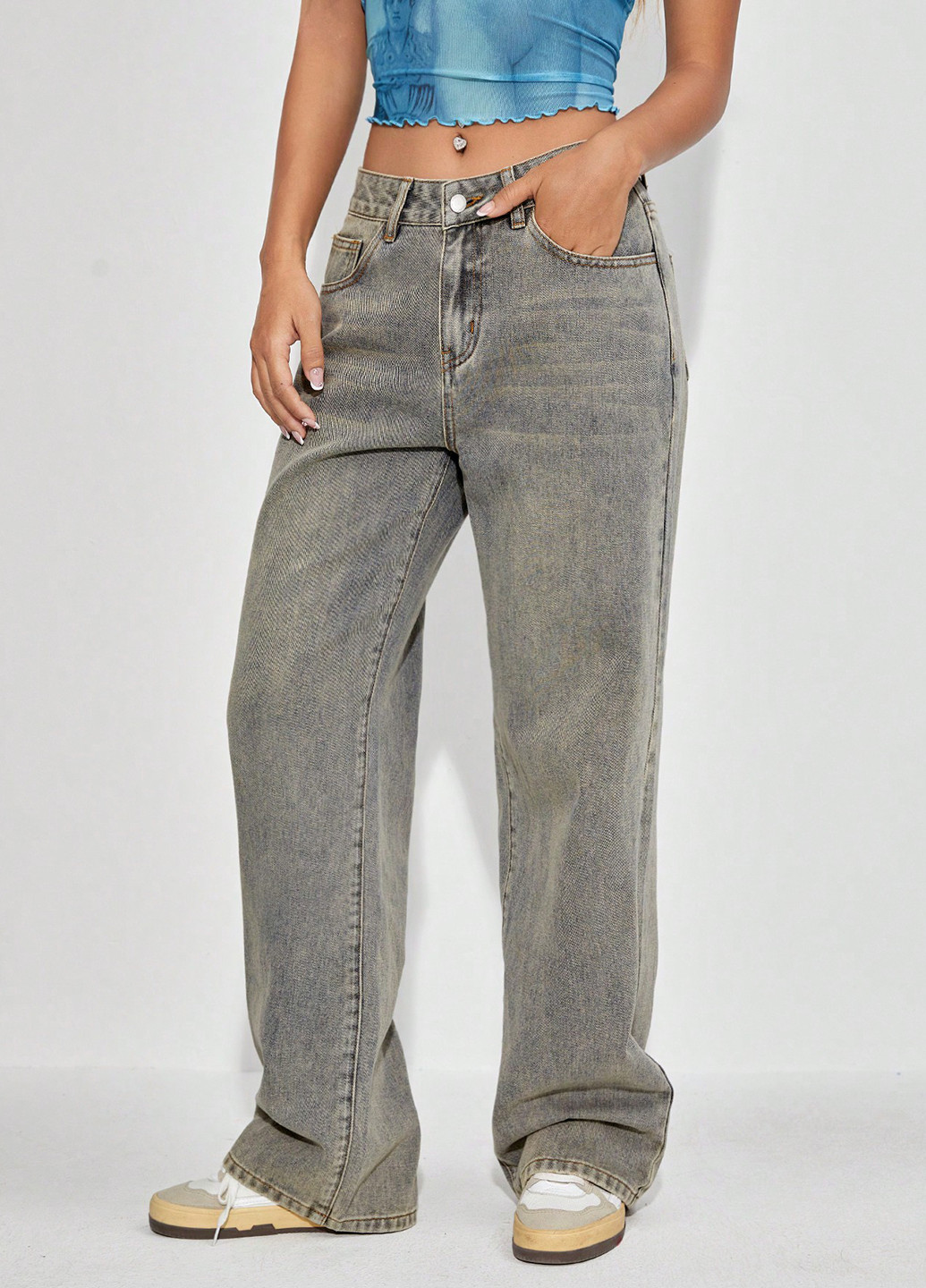 Джинси SHEIN - (366742560)