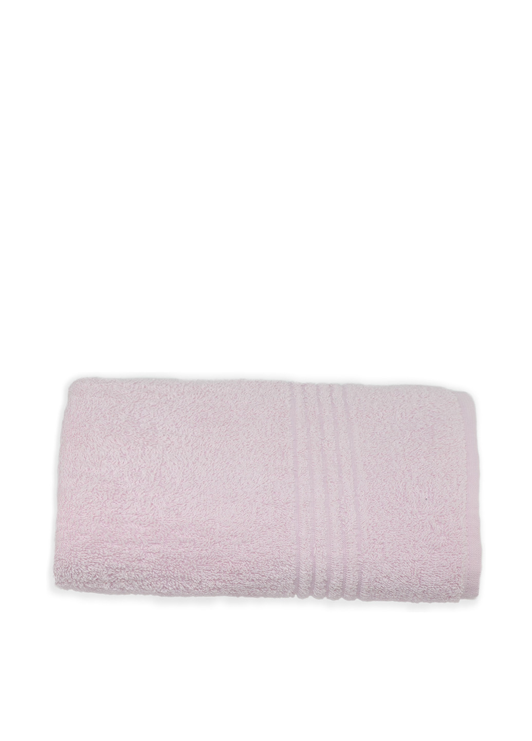 No Brand полотенце, 60х110 см однотонный светло-розовый производство - Турция
