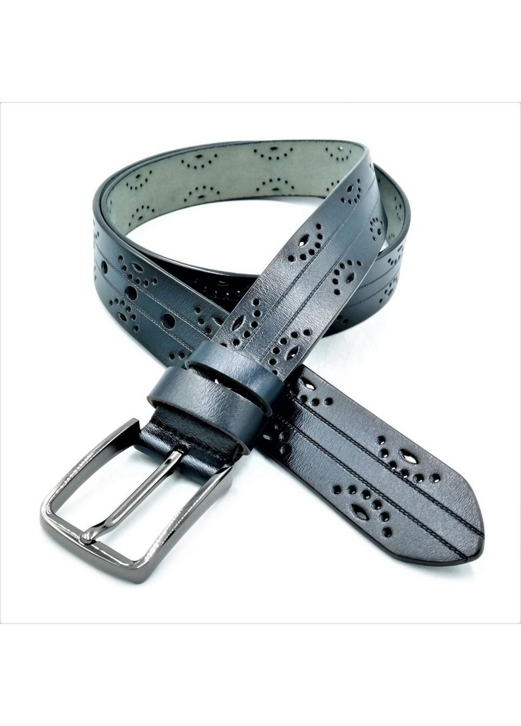 Жіночий шкіряний ремінь Le-Mon (255375199)