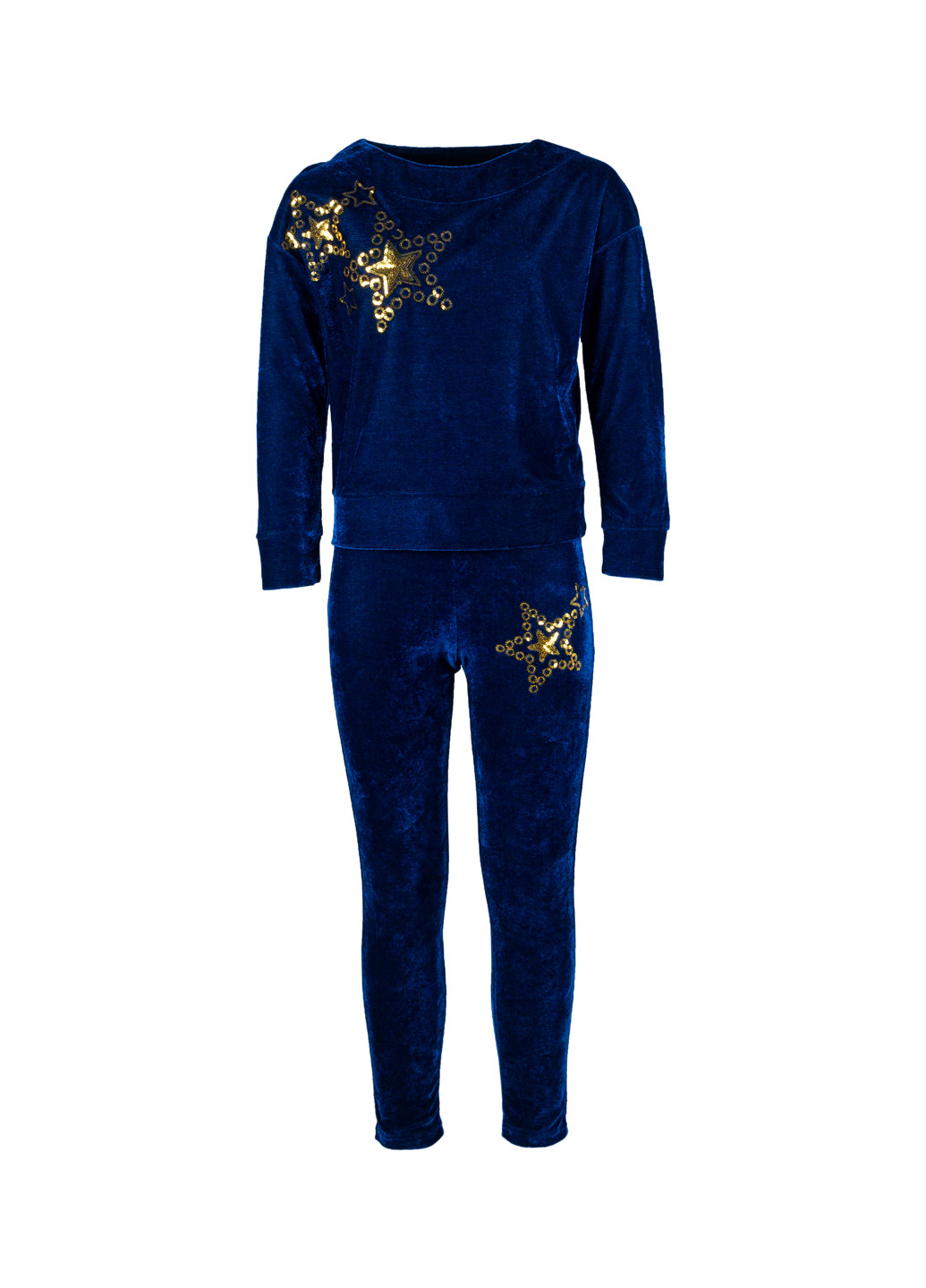 Темно-синий демисезонный костюм (свитшот, брюки) брючный Flash