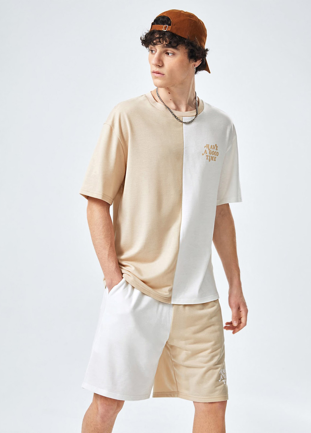 Костюм (футболка, шорти) SHEIN (323618916)