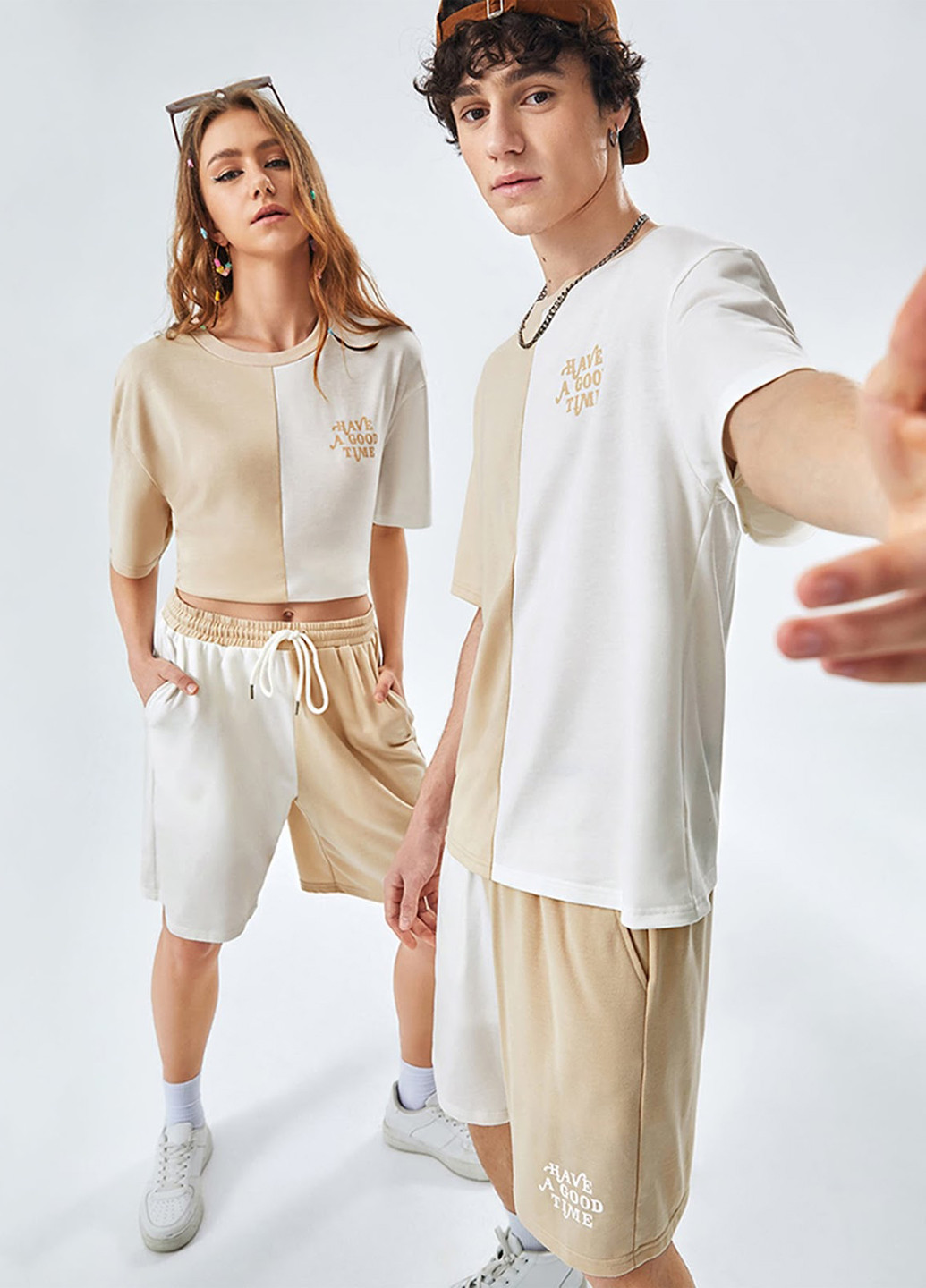 Костюм (футболка, шорти) SHEIN (323618916)