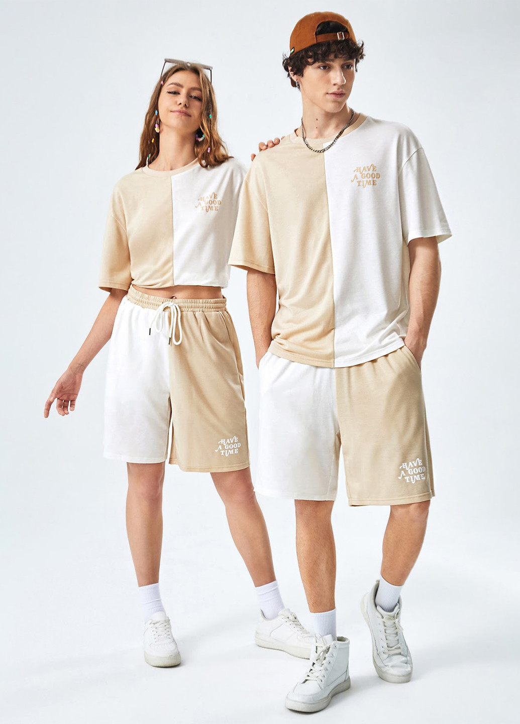 Костюм (футболка, шорти) SHEIN (323618916)