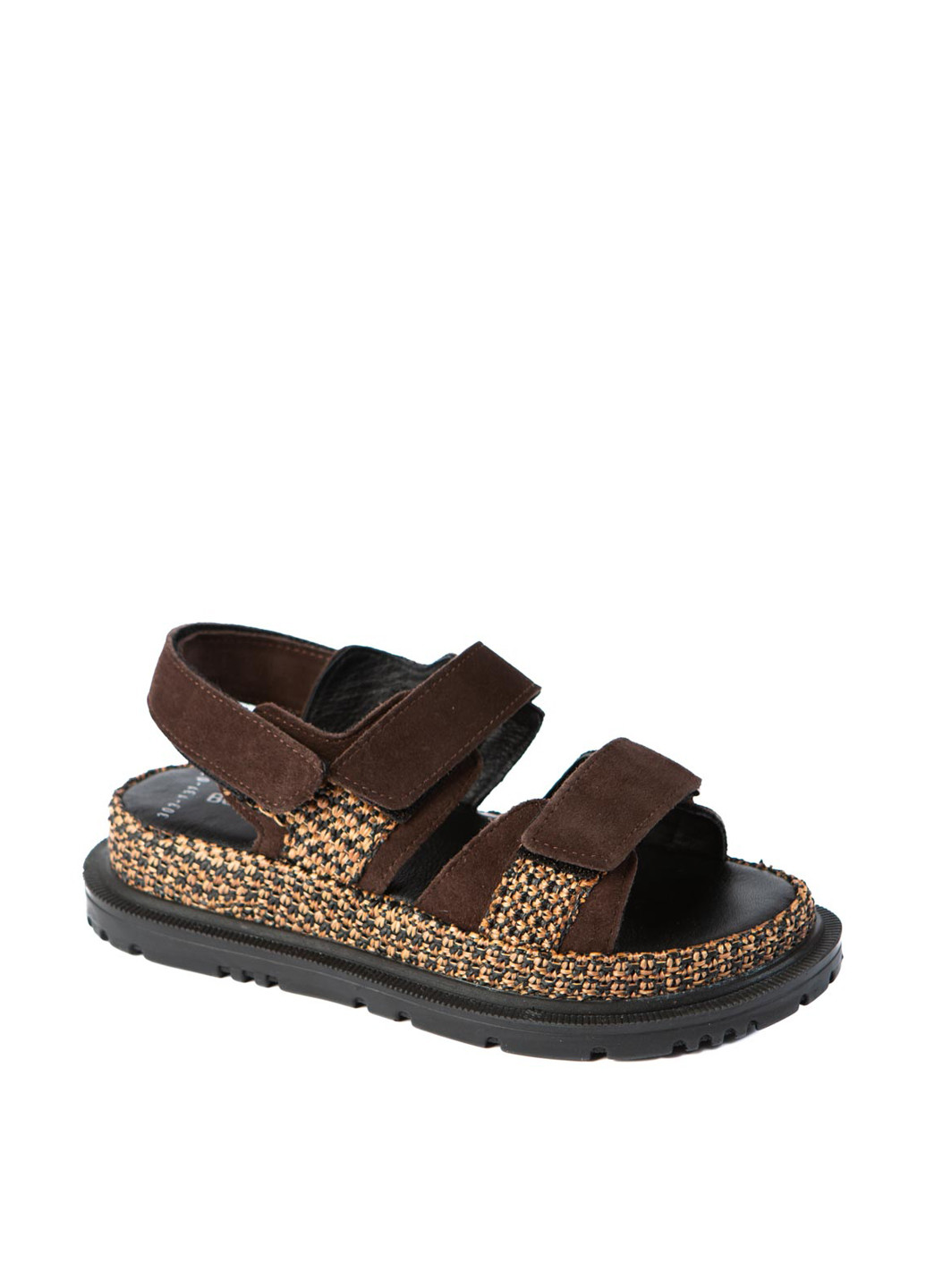 Комбинированные босоножки Bengzo Baldini на липучке