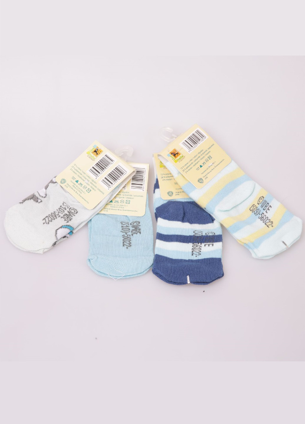 Комбинированные носки (4 пары) Tweety персонажи демисезон (261846210)