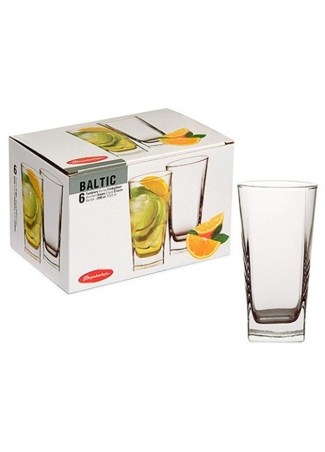 Набор стаканов 290 мл 6 шт Baltic PS-41300 Pasabahce (253611094)