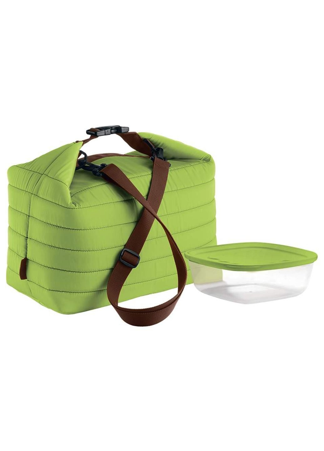 Термосумка 3290384 1.4 л 18х22 см зеленая Guzzini (254788693)