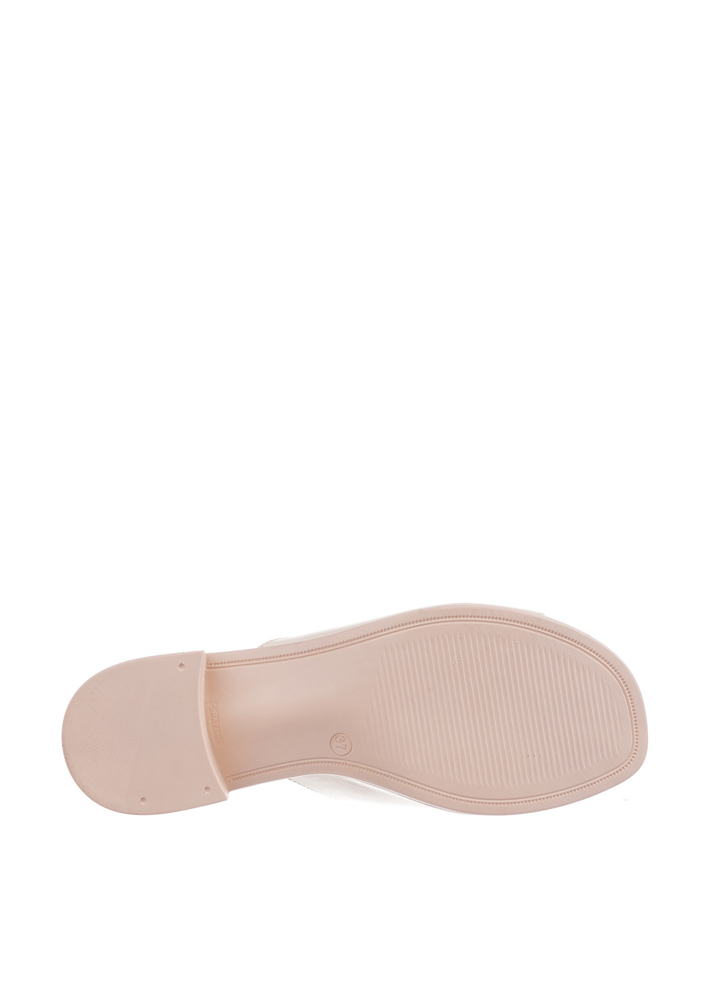 Бежевые шлепанцы Lon&Ys с кисточками