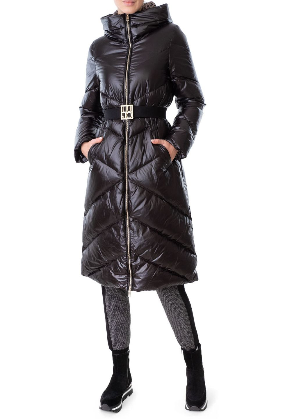 Чорна зимня куртка Liu Jo