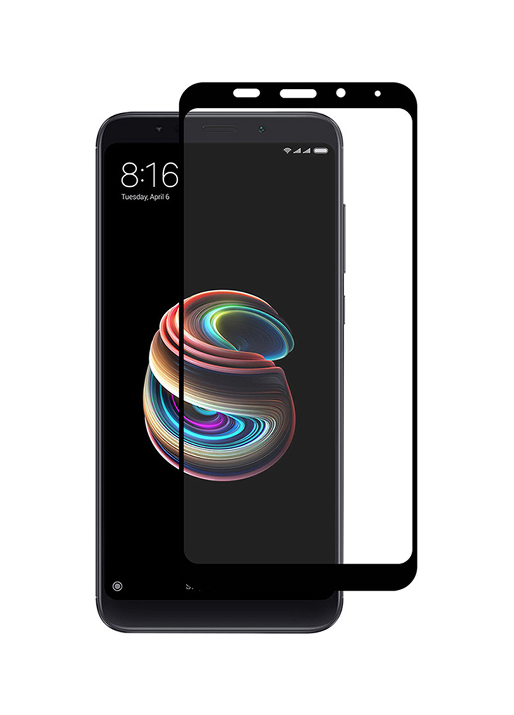 Защитное стекло Full screen для Xiaomi Redmi Note 5 (Redmi 5 Plus), Black PowerPlant full screen для xiaomi redmi note 5 (redmi 5 plus), black (143721048)