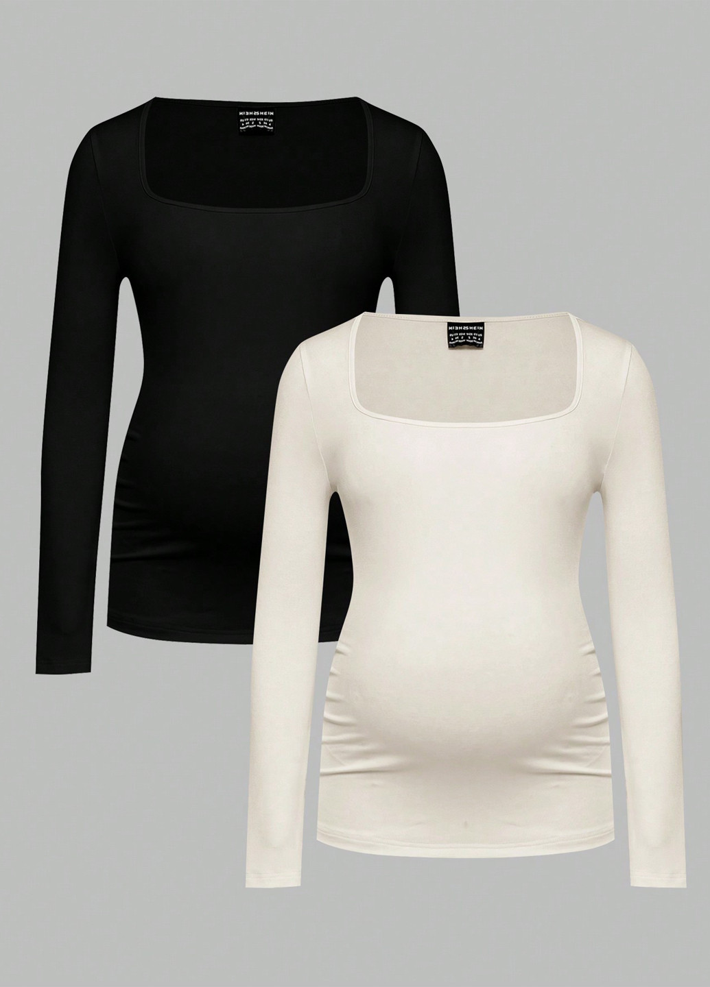Лонгслив для беременных (2шт.) SHEIN (366748587)
