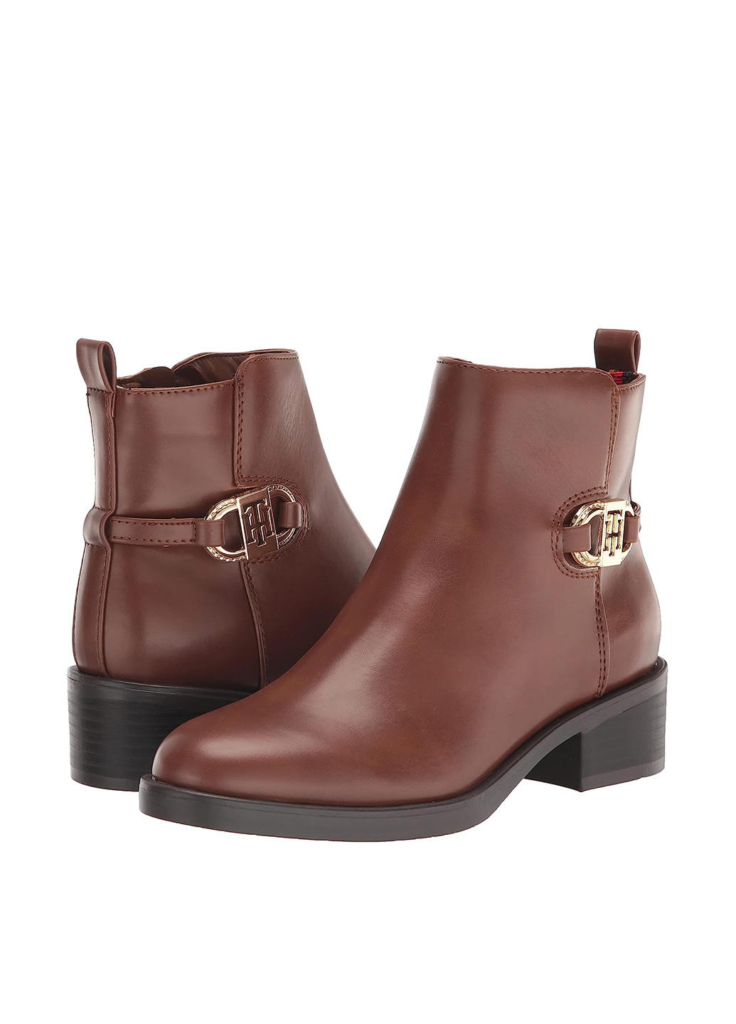 Осенние ботинки челси Tommy Hilfiger с пряжкой из искусственной кожи