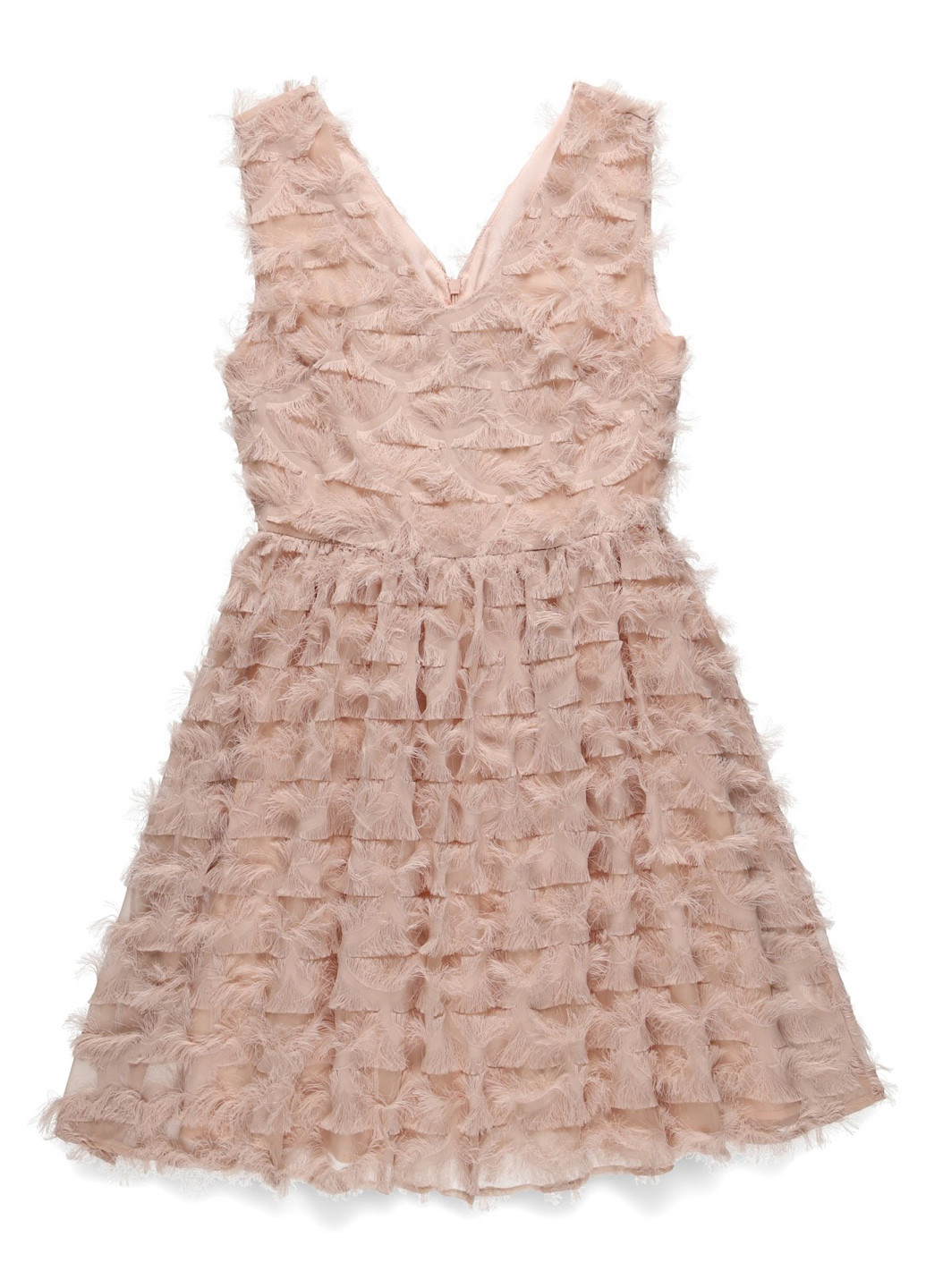 Пудрова святковий, кежуал сукня кльош Choklate однотонна