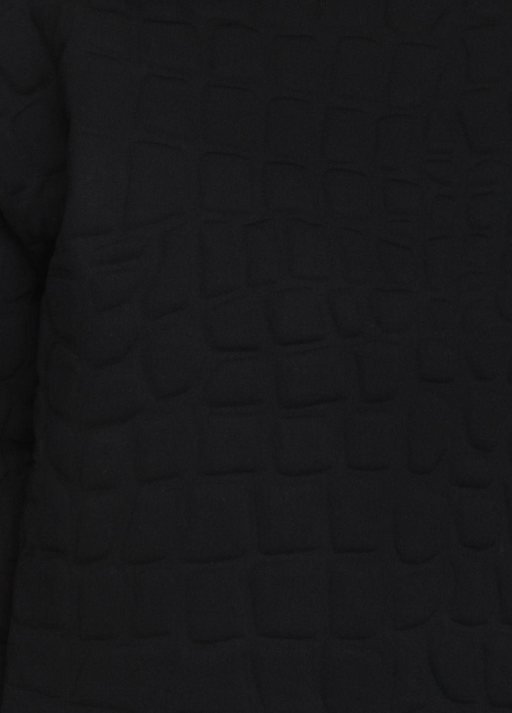 Світшот H&M - крій фактура чорний кежуал - (108991751)