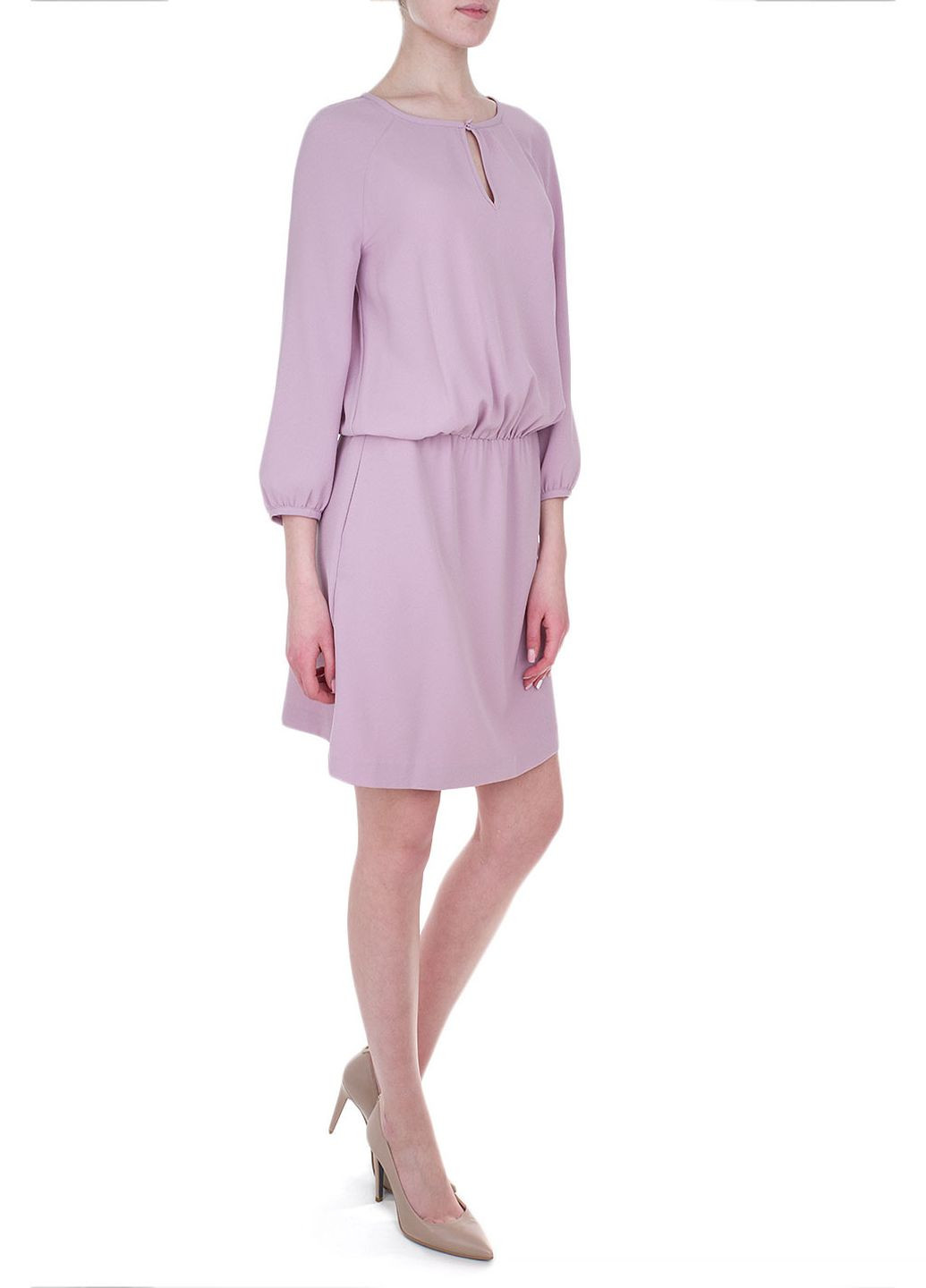 Фіолетова кежуал плаття, сукня Emporio Armani однотонна