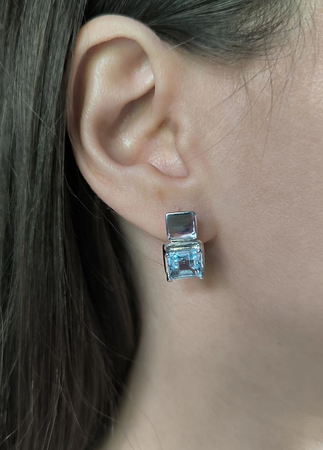 Серьги Silver Flame (354214498)