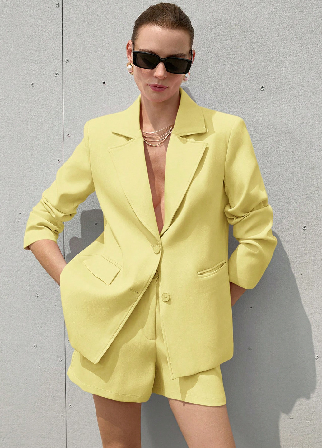 Костюм (жакет, шорти) SHEIN (367194376)