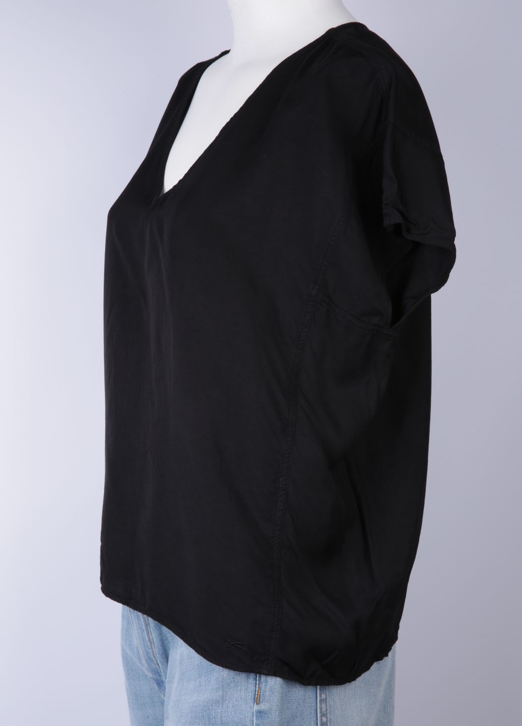 Чорна літня блуза Denham