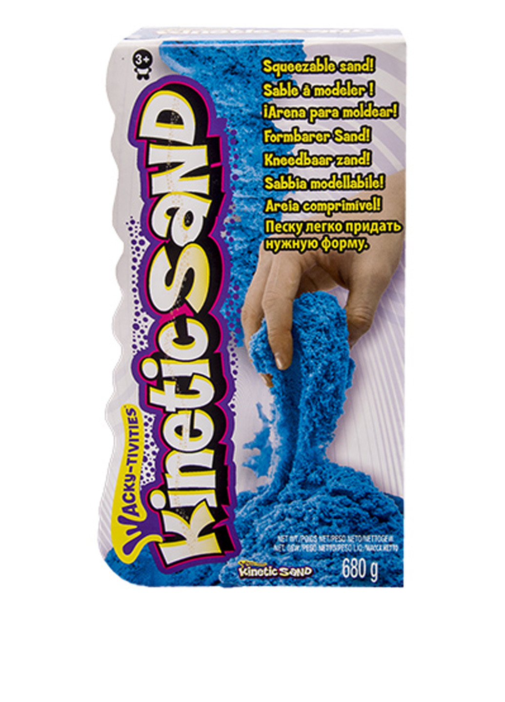 Песок для детского творчества - kinetic sand color (голубой, 680 г) Wacky-Tivities (16973691)