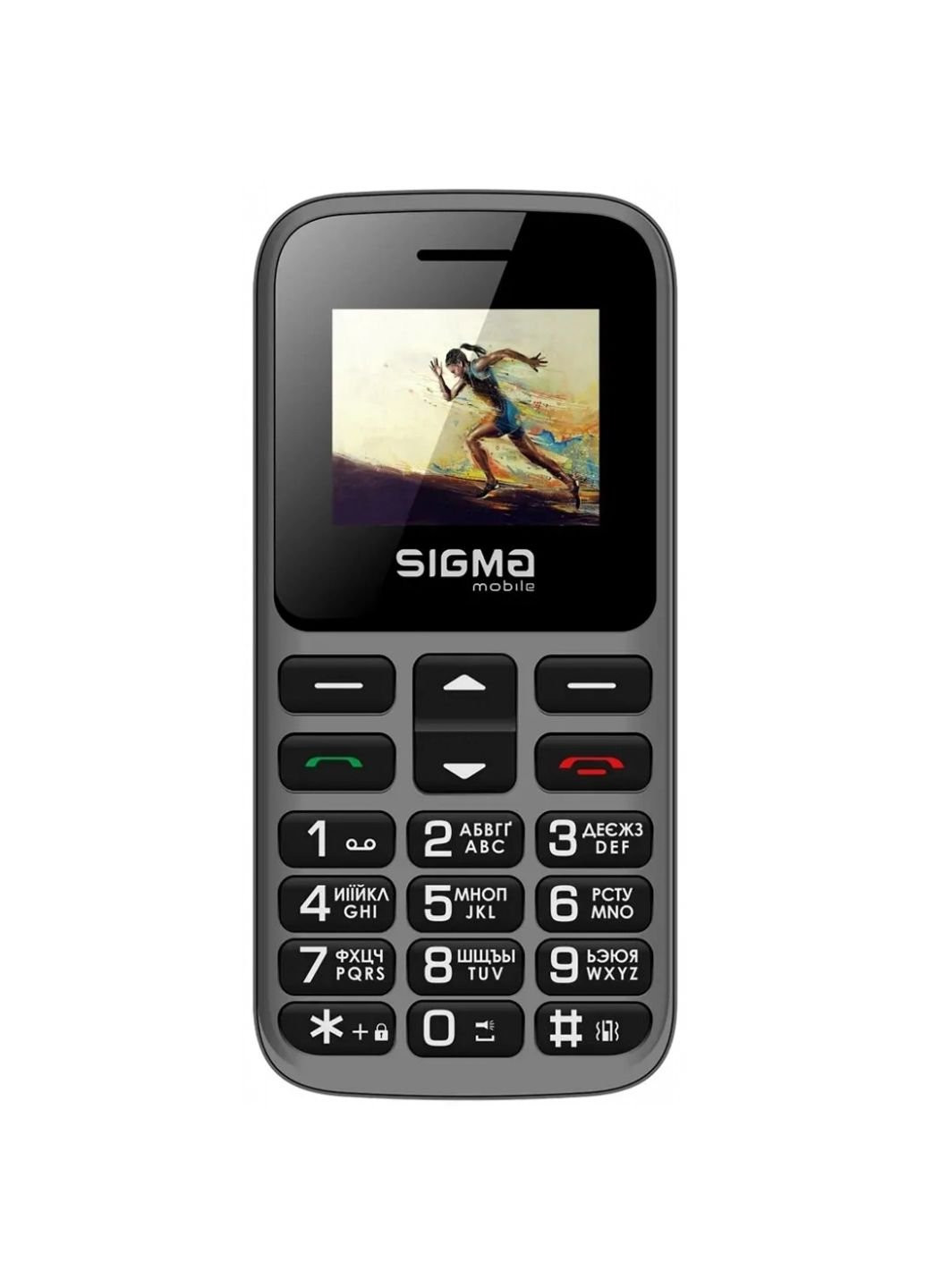 Мобільний телефон (4827798120927) Sigma comfort 50 hit2020 grey (253507676)