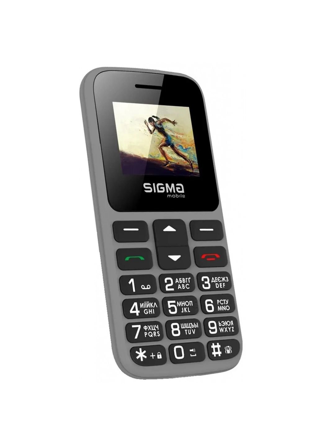 Мобильный телефон (4827798120927) Sigma comfort 50 hit2020 grey (253507676)