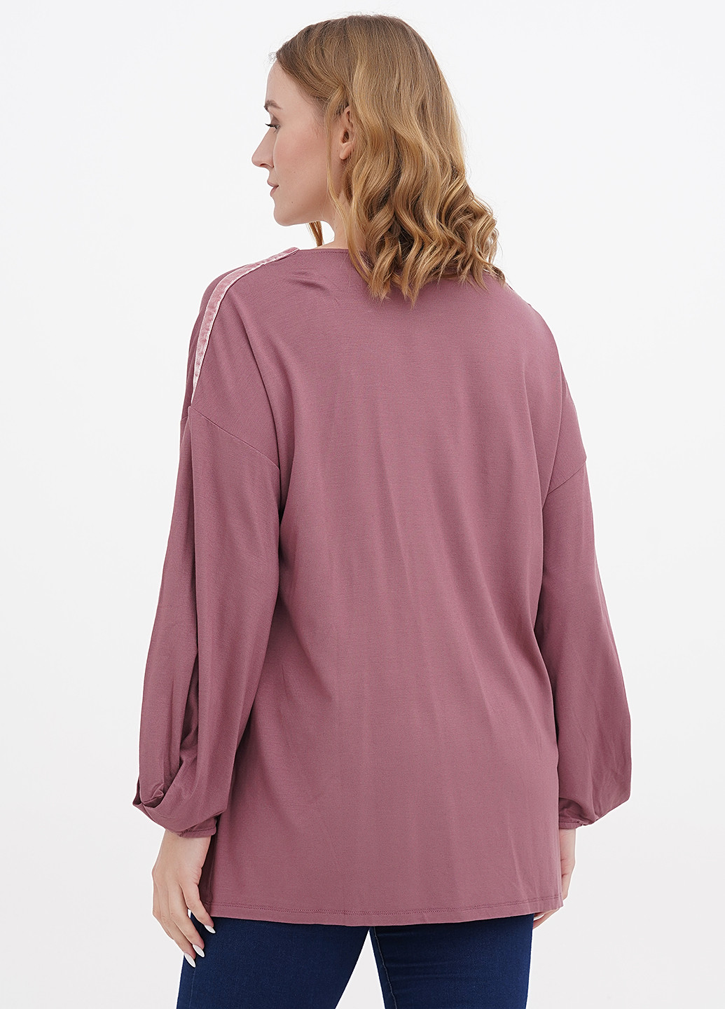 Темно-рожева демісезонна блуза Fiorella Rubino