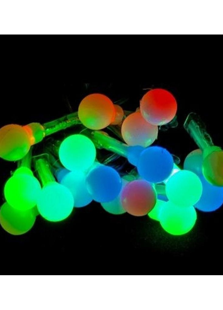 Гірлянда гірлянда Перлини 6 м, різнобарвна (8718861488814) Luca Lighting (207169797)