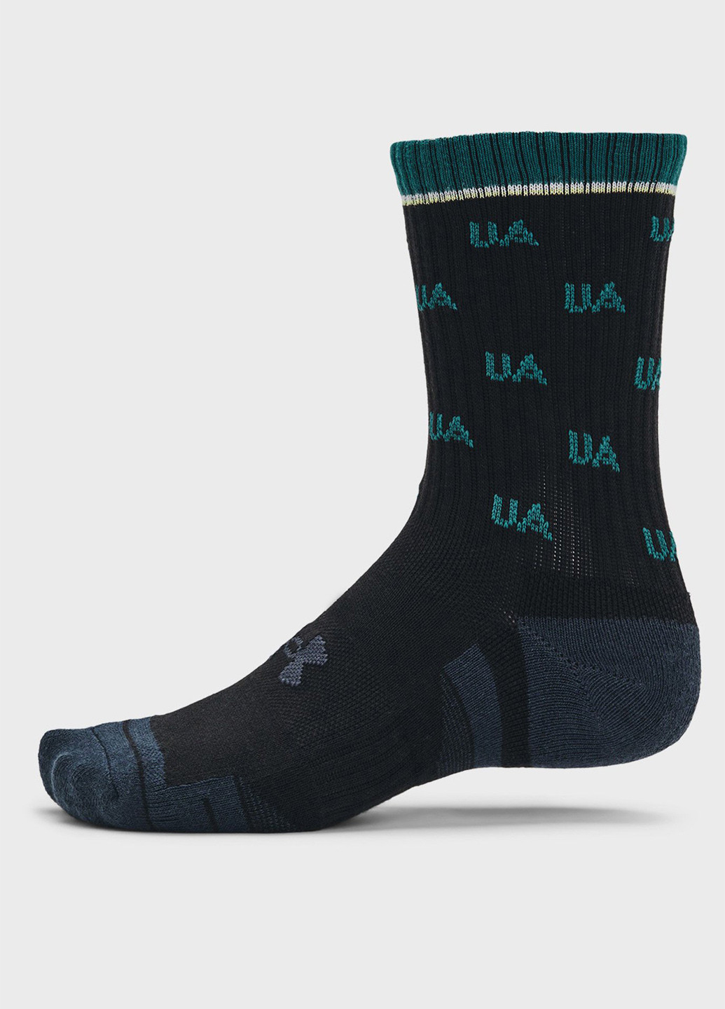 Чёрные носки (2 пары) Under Armour логотипы (315696951)
